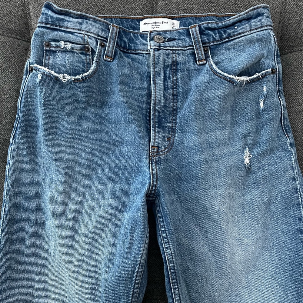 Abercrombie & Fitch High waisted jeans